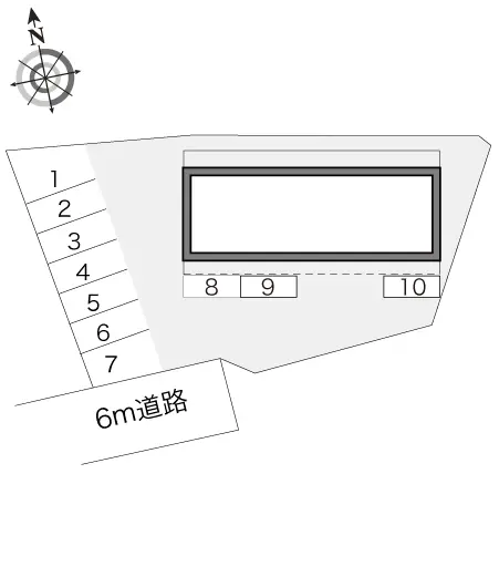 ★手数料０円★富士市川成島　月極駐車場（LP）